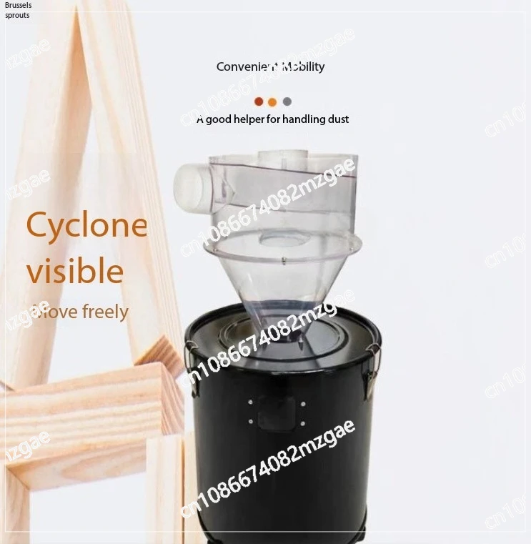 Cyclone Dust Separator with Metal Tank 4" Retrofit Cyclone Separator ABS Dust Deputy With 2" Hole O.D. Connector & Hose
Cyclone Dust Separator with Metal Tank 4" Retrofit Cyclone Separator ABS Dust Deputy With 2" Hole O.D. Connector & Hose
