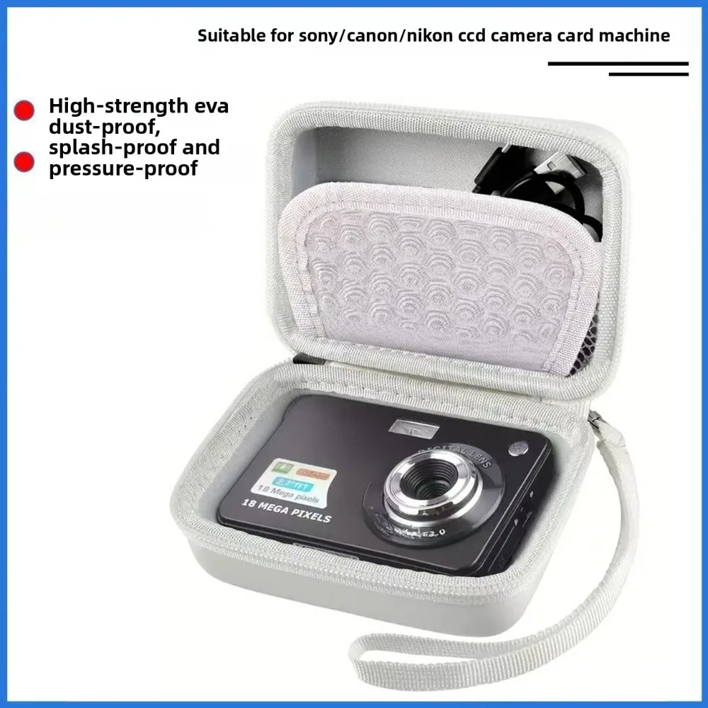 CCD Camera Bag For Sony/Canon/Nikon Digital Camera Storage Bag EVA Hard Shell Storage Portable Bag
CCD Camera Bag For Sony/Canon/Nikon Digital Camera Storage Bag EVA Hard Shell Storage Portable Bag