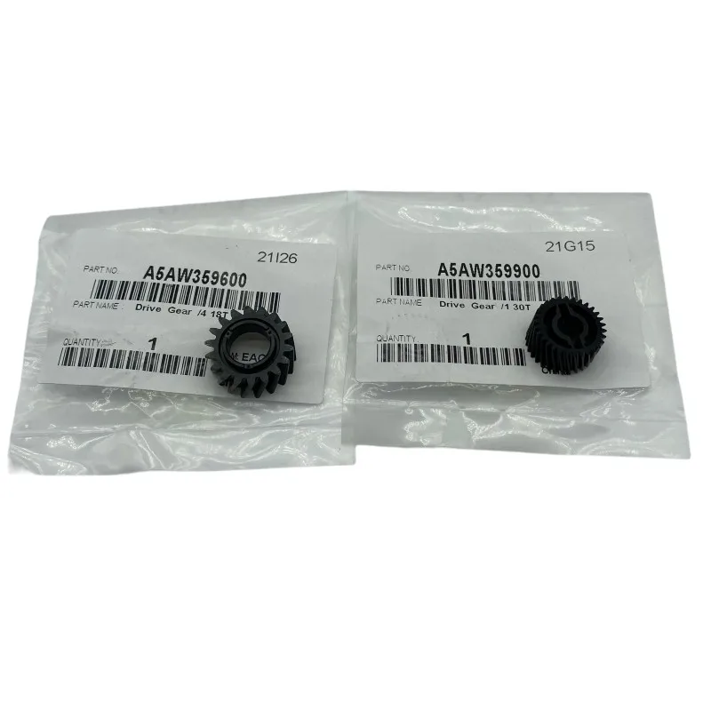 2шт A5AW 359600 A5AW 359900 Оригинальное качество 18T 30T для Konica Minolta BH C1085 C1100 C6085 C6100, приводная шестерня барабана для отходов порошка
2шт A5AW 359600 A5AW 359900 Оригинальное качество 18T 30T для Konica Minolta BH C1085 C1100 C6085 C6100, приводная шестерня барабана для отходов порошка