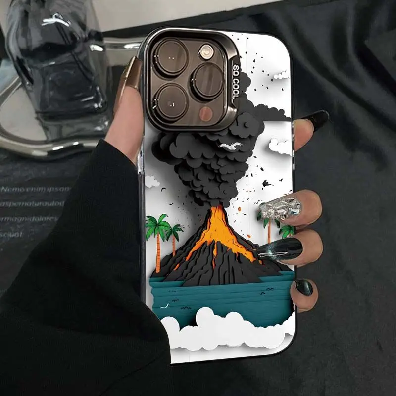 Phone Cases for iPhone 16 Pro Max 13 12 11 14 15 Pro Mini XR XSMax 7 8 16Plus Laser Plated Shockproof Bumper Cover
Phone Cases for iPhone 16 Pro Max 13 12 11 14 15 Pro Mini XR XSMax 7 8 16Plus Laser Plated Shockproof Bumper Cover