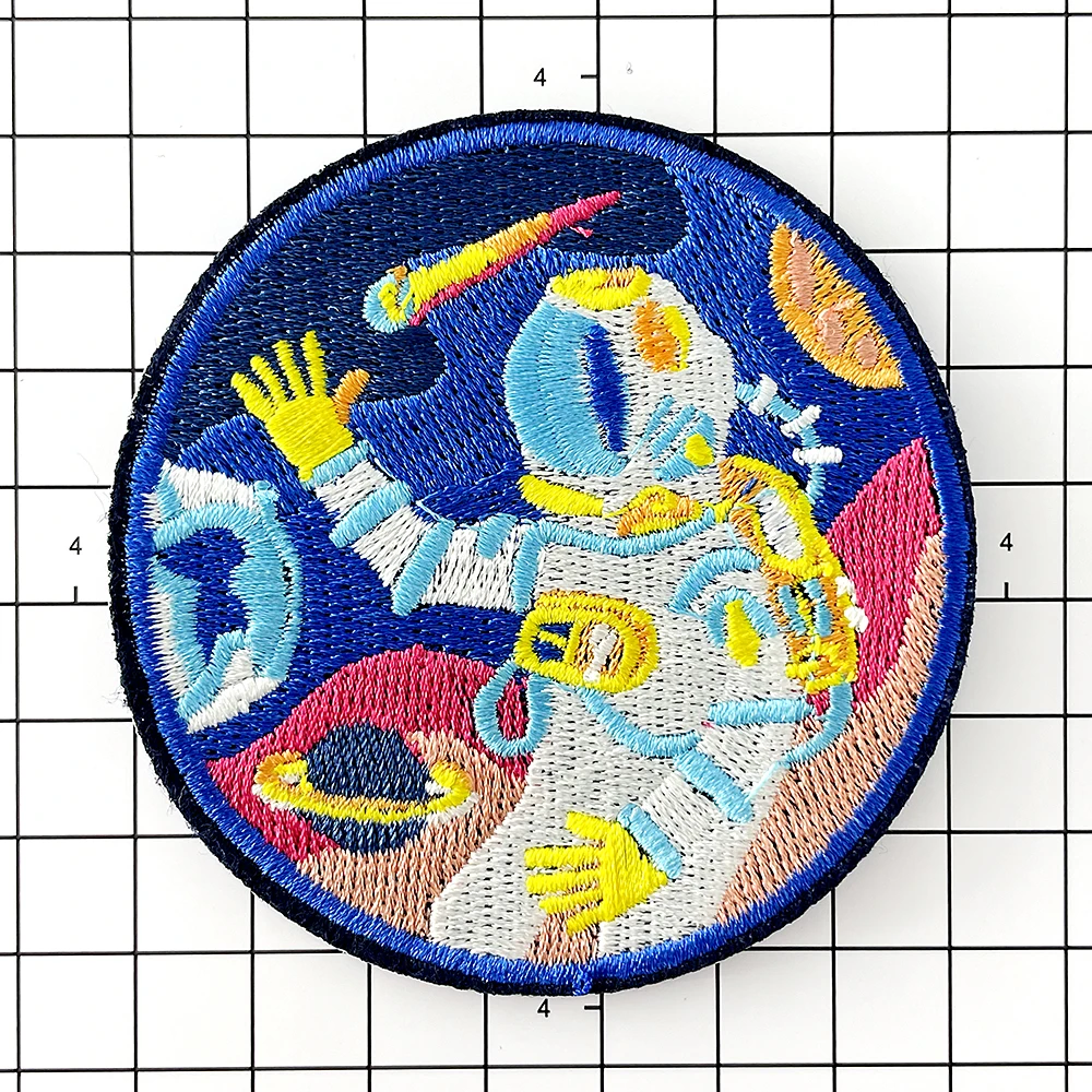 Astronaut Cloth Iron on Patch Badges Mend Decorate Patch Jeans Bag Clothes Apparel Sewing Decoration Applique Patches
Astronaut Cloth Iron on Patch Badges Mend Decorate Patch Jeans Bag Clothes Apparel Sewing Decoration Applique Patches