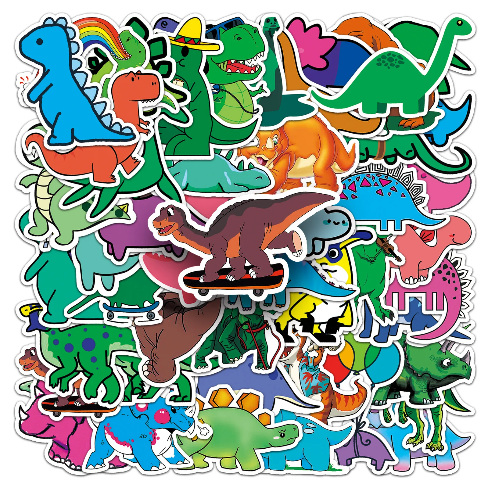 50Pcs Little Dinosaur Cartoon Stickers for Laptops, Phones, Skateboards, Luggage,Assorted Funny for Gifts, Party Favors.
50Pcs Little Dinosaur Cartoon Stickers for Laptops, Phones, Skateboards, Luggage,Assorted Funny for Gifts, Party Favors.