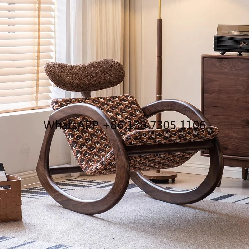Retro style light luxury solid wood single leisure chair medium ancient style balcony fabric lazy back sofa chair
Retro style light luxury solid wood single leisure chair medium ancient style balcony fabric lazy back sofa chair
