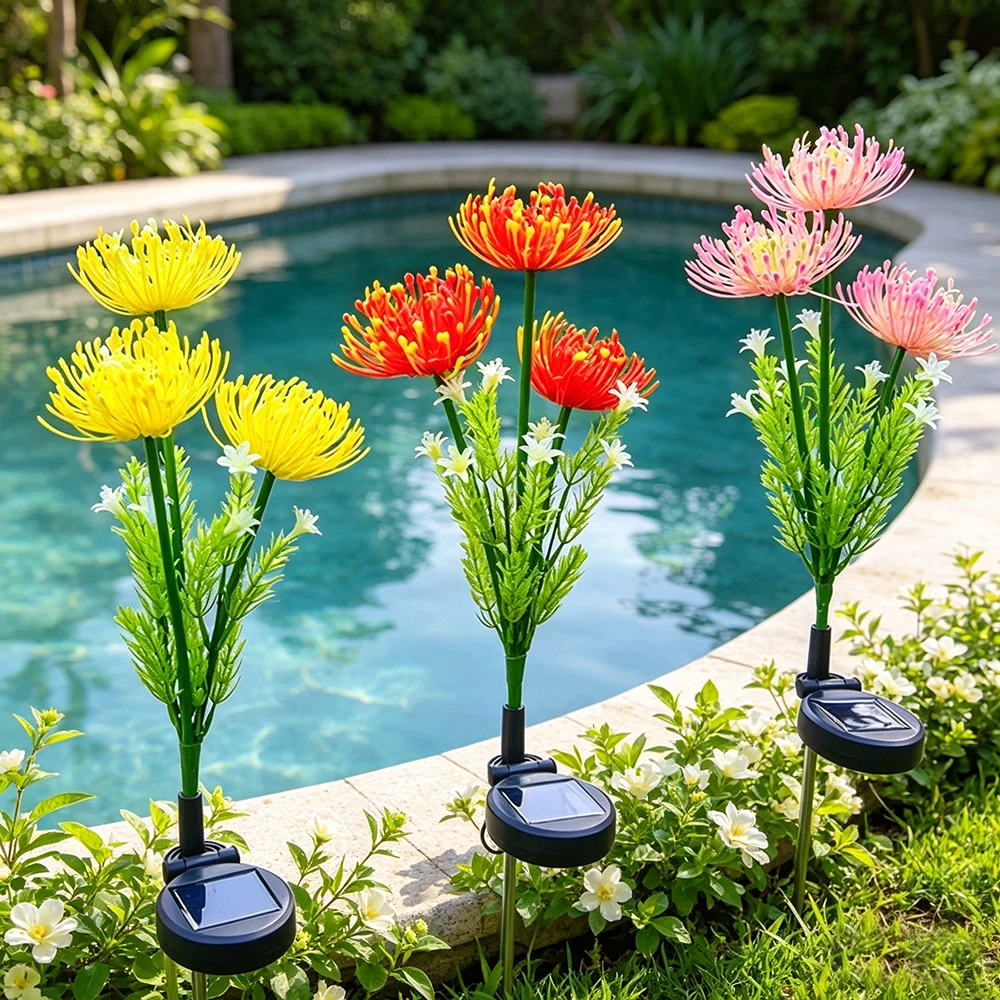 LED Solar Lycoris Radiata Light, Outdoor Solar Garden Lights, LED Solar Stake Lights for Patio, Garden Lawn Landscape Lighting
LED Solar Lycoris Radiata Light, Outdoor Solar Garden Lights, LED Solar Stake Lights for Patio, Garden Lawn Landscape Lighting 