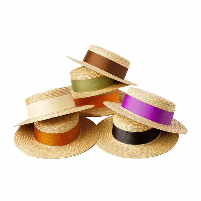 X242 Adult Wheat Straw Hat Summer Sun Cap New Multicolor Decorative Straw Hat with Flat Top Ponytail Hat Beach Caps
X242 Adult Wheat Straw Hat Summer Sun Cap New Multicolor Decorative Straw Hat with Flat Top Ponytail Hat Beach Caps