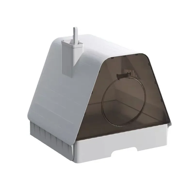 Wooden house cat litter box fully enclosed deodorant
Wooden house cat litter box fully enclosed deodorant