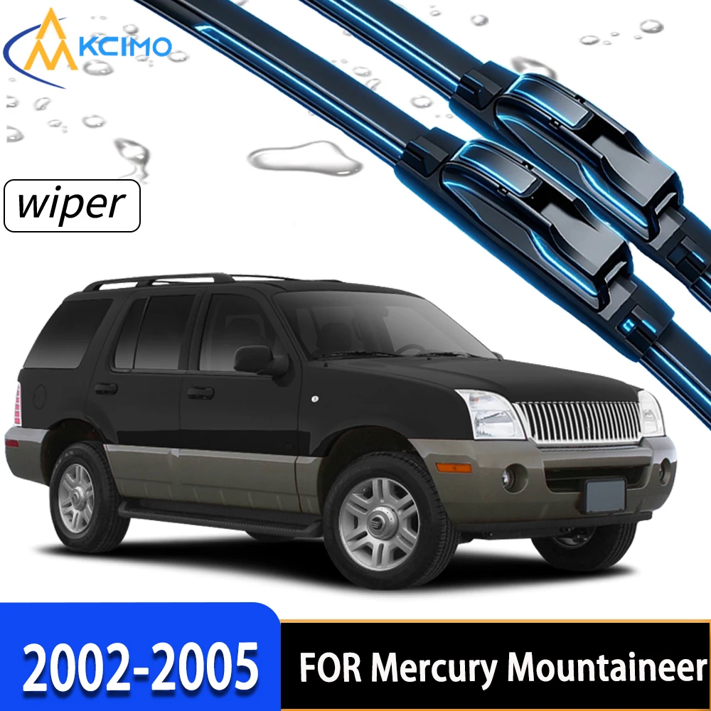 Premium High-Performance Front Windshield Wipers with Durable Rubber, Direct Fit for Mercury Mountaineer 2002-2005
Premium High-Performance Front Windshield Wipers with Durable Rubber, Direct Fit for Mercury Mountaineer 2002-2005