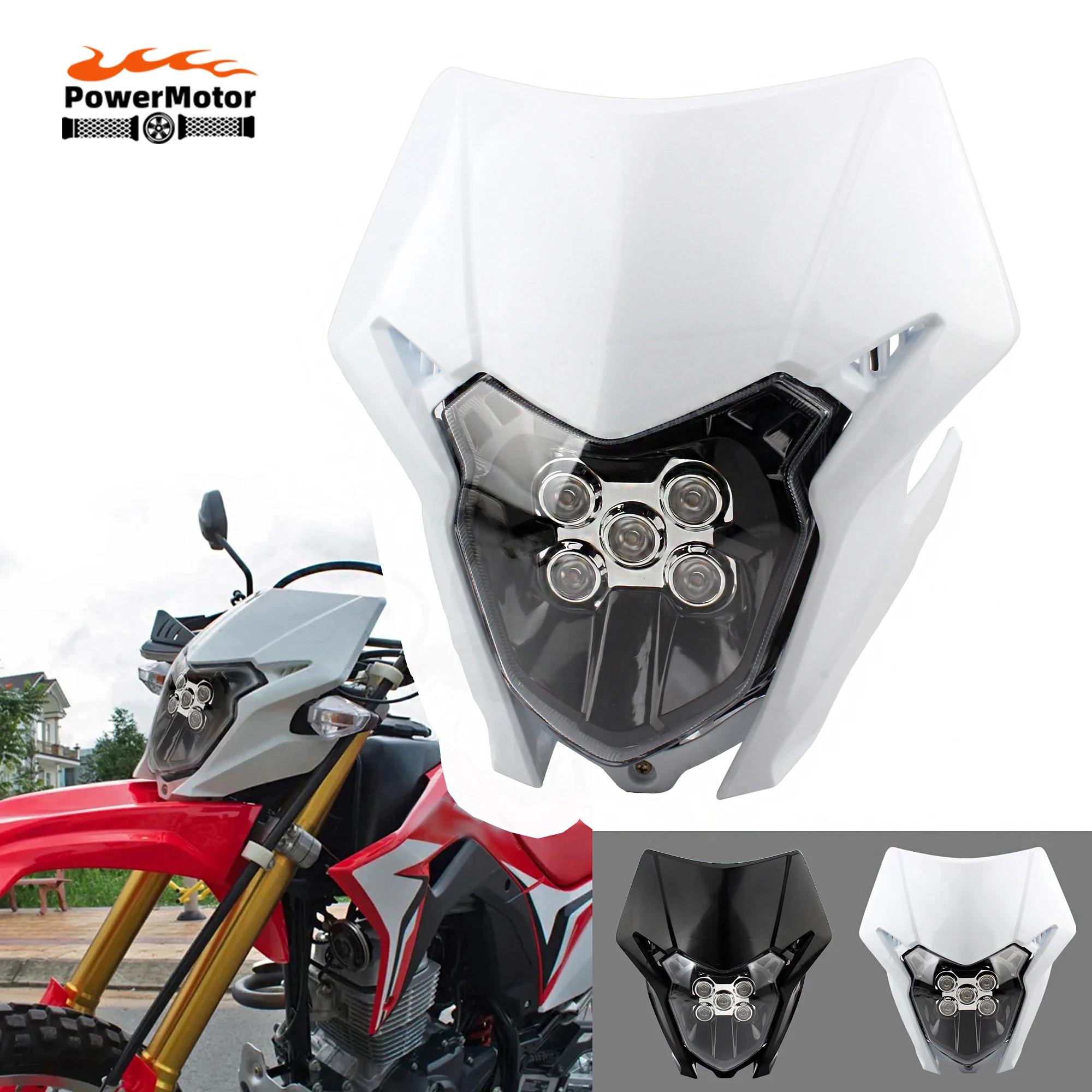 Enduro Motorbike LED Headlight Headlamp Head Light Fairing For Honda KTM EXC EXCF SXF XC XCF MX Motorcycle Dirt Bike Headlight
Enduro Motorbike LED Headlight Headlamp Head Light Fairing For Honda KTM EXC EXCF SXF XC XCF MX Motorcycle Dirt Bike Headlight