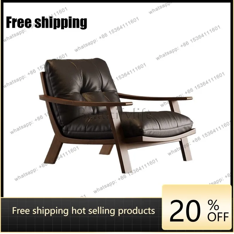 PG medieval Maillard wind solid wood leisure chair retro living room lazy sofa recliner
PG medieval Maillard wind solid wood leisure chair retro living room lazy sofa recliner