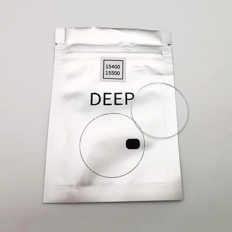 High Quality DEEP Sapphire Crystal Watch Glasses For A-P 15400 15500 15450 26331 Highly Transparent Aftermarket Watch Parts
High Quality DEEP Sapphire Crystal Watch Glasses For A-P 15400 15500 15450 26331 Highly Transparent Aftermarket Watch Parts