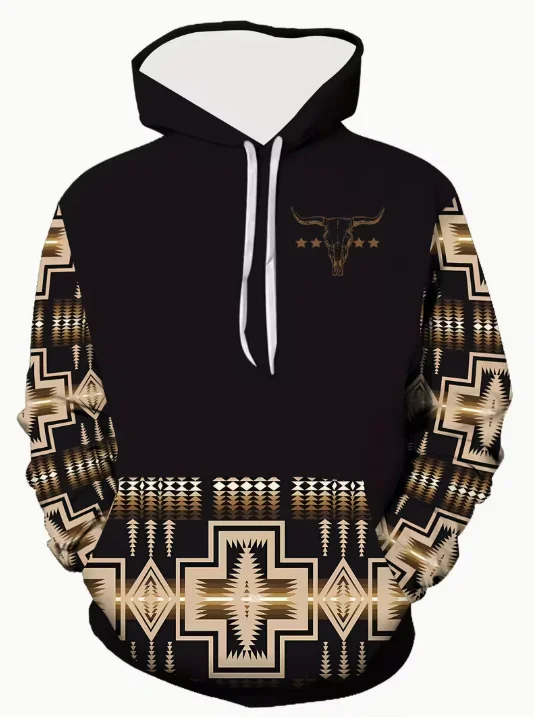 Casual Hood Sweatshirt Ethnic Geometric 3D Print Hoodie Cowboy Hooded Long Sleeve Sweatshirt Oversized pullover Man Hoodies
Casual Hood Sweatshirt Ethnic Geometric 3D Print Hoodie Cowboy Hooded Long Sleeve Sweatshirt Oversized pullover Man Hoodies