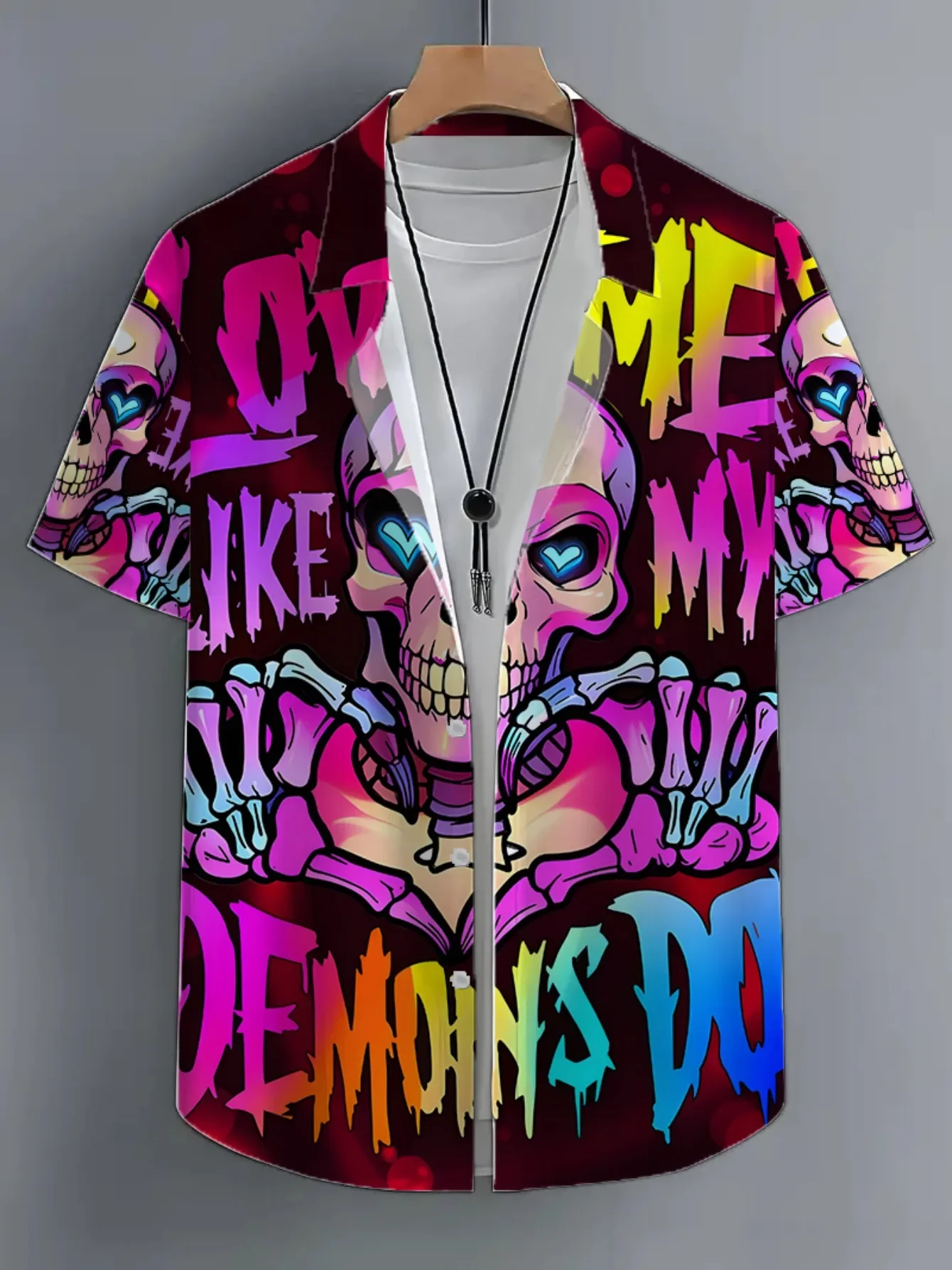 Summer High Street Fashion Men's Hawaiian Shirt Casual Man Short Sleeve Bold Print Beach Wear Streetwear Party Outfits
Summer High Street Fashion Men's Hawaiian Shirt Casual Man Short Sleeve Bold Print Beach Wear Streetwear Party Outfits