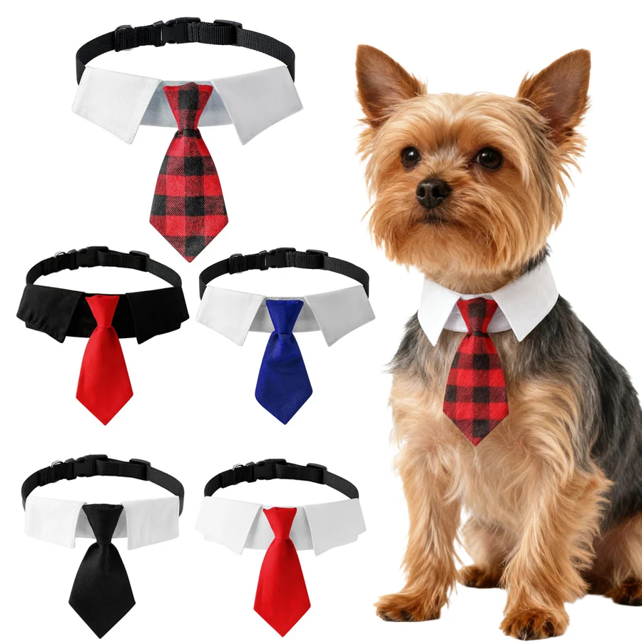 Adjustable Dog Cat Neck Tie Puppy Grooming Neck Accessories Formal Wedding Attire White Collar Pet Tuxedo Costume
Adjustable Dog Cat Neck Tie Puppy Grooming Neck Accessories Formal Wedding Attire White Collar Pet Tuxedo Costume
