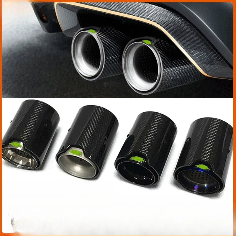 Suitable for BMW M2, M3, M4 tailpipe modification, MP exhaust carbon fiber tailpipe decoration, exhaust pipe tail nozzle.
Suitable for BMW M2, M3, M4 tailpipe modification, MP exhaust carbon fiber tailpipe decoration, exhaust pipe tail nozzle.