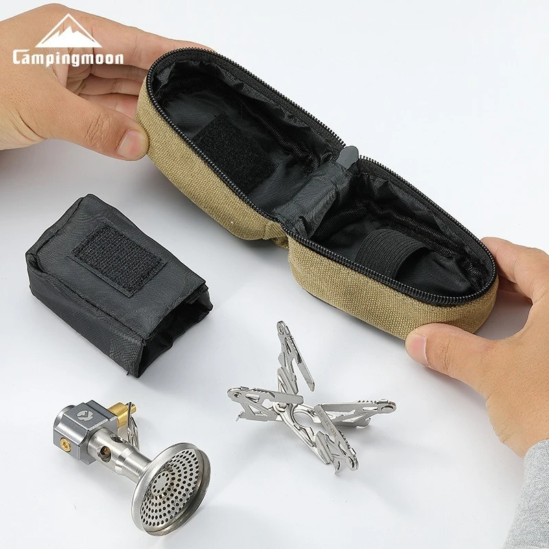 CAMPINGMOON High Power Outdoor Camping Torch Camping Equipment Portable Flat Gas High-altitude Camping Gas Stove
CAMPINGMOON High Power Outdoor Camping Torch Camping Equipment Portable Flat Gas High-altitude Camping Gas Stove