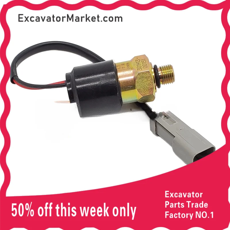 Suitable for Doushan Daewoo Dx80, 150, 260, 380, new pressure switch, pressure sensor excavator parts
Suitable for Doushan Daewoo Dx80, 150, 260, 380, new pressure switch, pressure sensor excavator parts