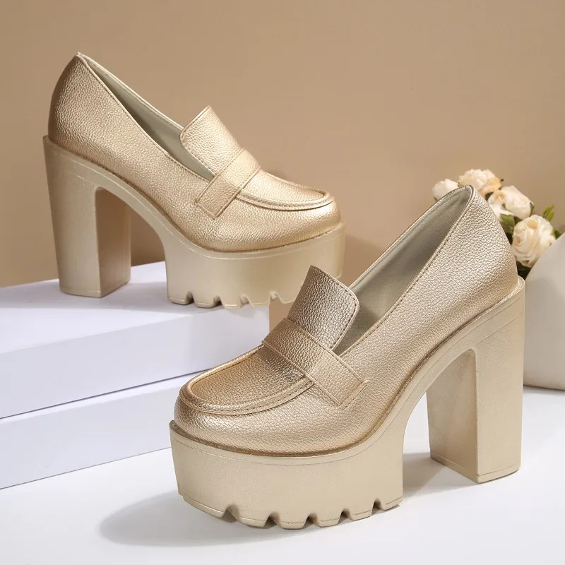 Bowknot Decor Chunky High Heel Pumps Women Gold Silver Gothic Platform Loafers Woman Fashion Tassels Thick Heeled Party Shoes
Bowknot Decor Chunky High Heel Pumps Women Gold Silver Gothic Platform Loafers Woman Fashion Tassels Thick Heeled Party Shoes