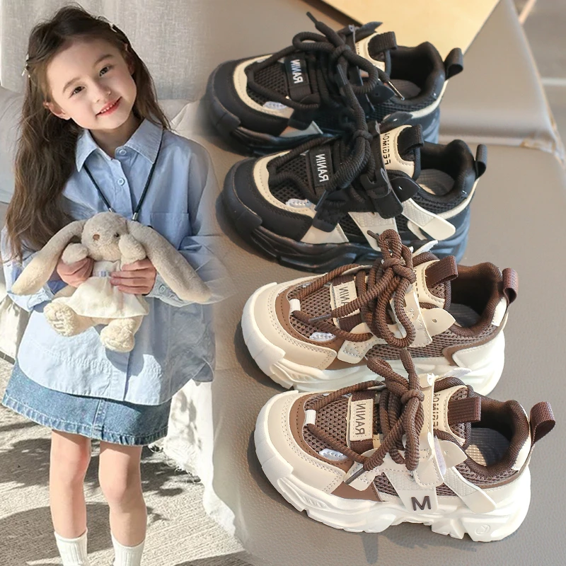 Children's Thick-soled Casual Sports Shoes New Style Sports Shoes Suitable for Girls Comfortable and Soft Casual Shoes Size22-37
Children's Thick-soled Casual Sports Shoes New Style Sports Shoes Suitable for Girls Comfortable and Soft Casual Shoes Size22-37