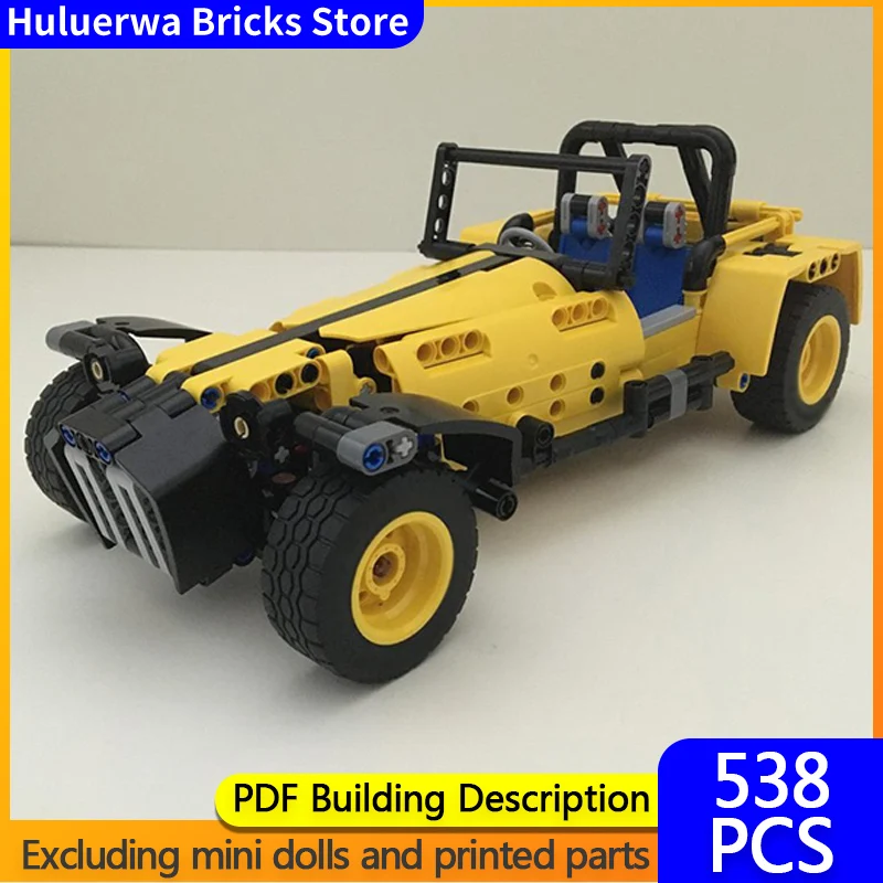 Speed Racing Car Model MOC Building Bricks 7 Top Tier Sports Car Modular Technology Gifts Holiday Assemble Children Toys Suit
Speed Racing Car Model MOC Building Bricks 7 Top Tier Sports Car Modular Technology Gifts Holiday Assemble Children Toys Suit