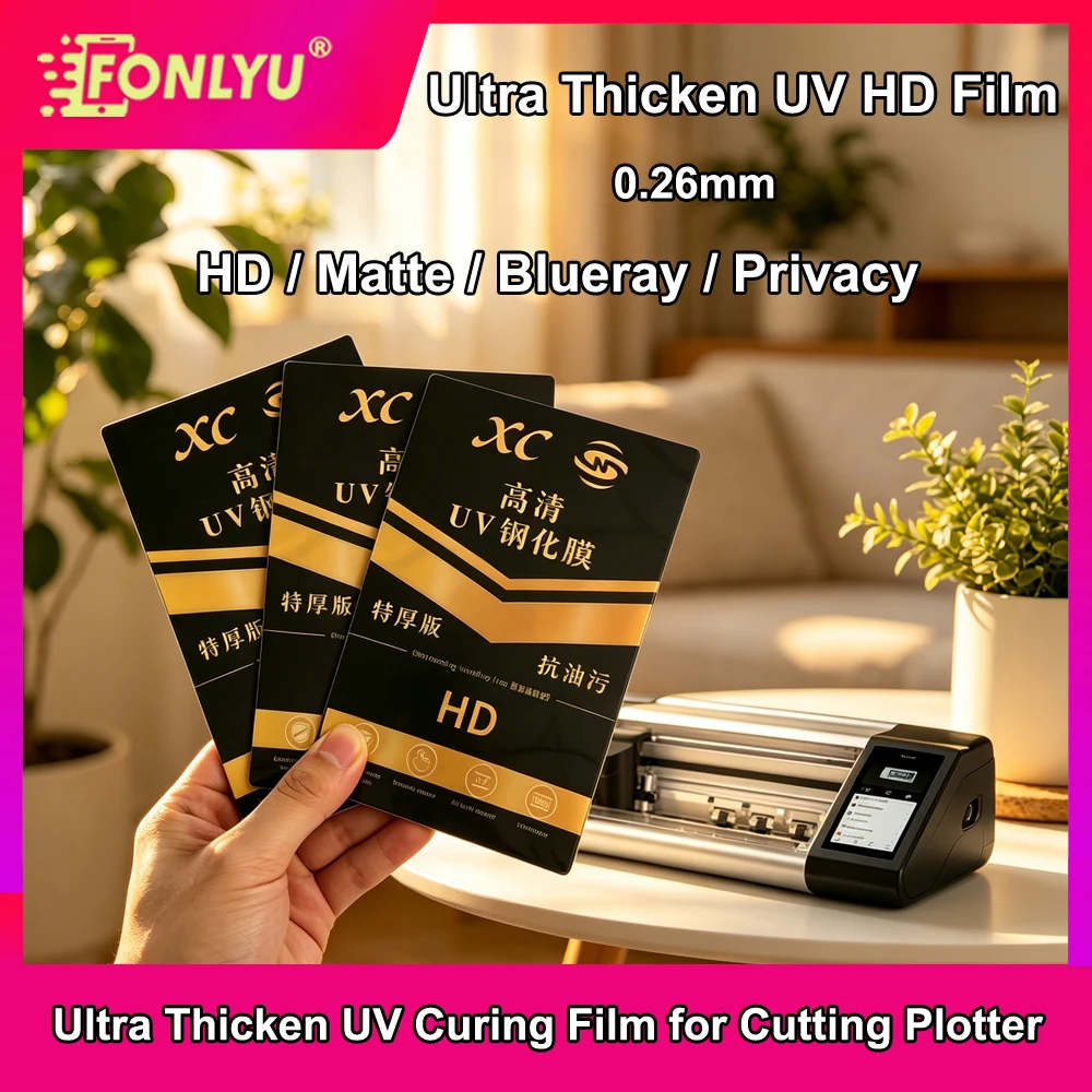 Защитная пленка FONLYU HD матовая, антишпионская, от синего света, универсальная, для резки на плоттере, для мобильных телефонов, 50 шт.
Защитная пленка FONLYU HD матовая, антишпионская, от синего света, универсальная, для резки на плоттере, для мобильных телефонов, 50 шт.