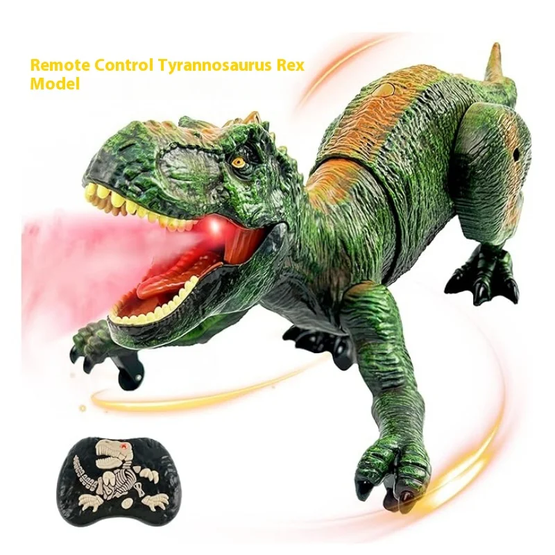 Реалистичная игрушка-динозавр T Rex с дистанционным управлением со световым звуком и распылителем, интерактивная игрушка для друга на день рождения, лучший подарок
Реалистичная игрушка-динозавр T Rex с дистанционным управлением со световым звуком и распылителем, интерактивная игрушка для друга на день рождения, лучший подарок