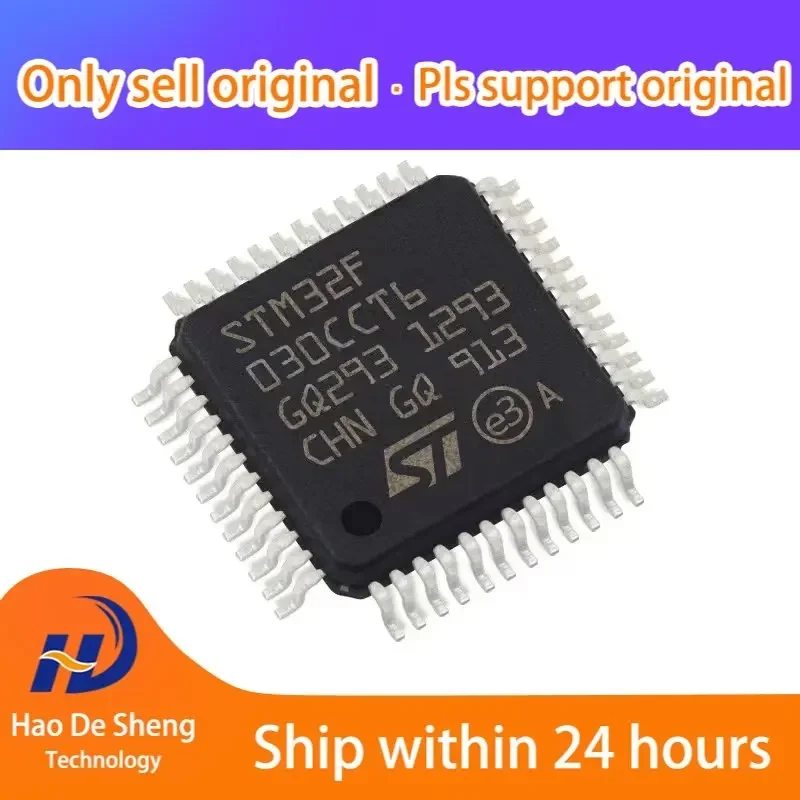 10PCS/LOT STM32F030CCT6 LQFP-48 ARM New Original In Stock, electronic components supplies
10PCS/LOT STM32F030CCT6 LQFP-48 ARM New Original In Stock, electronic components supplies