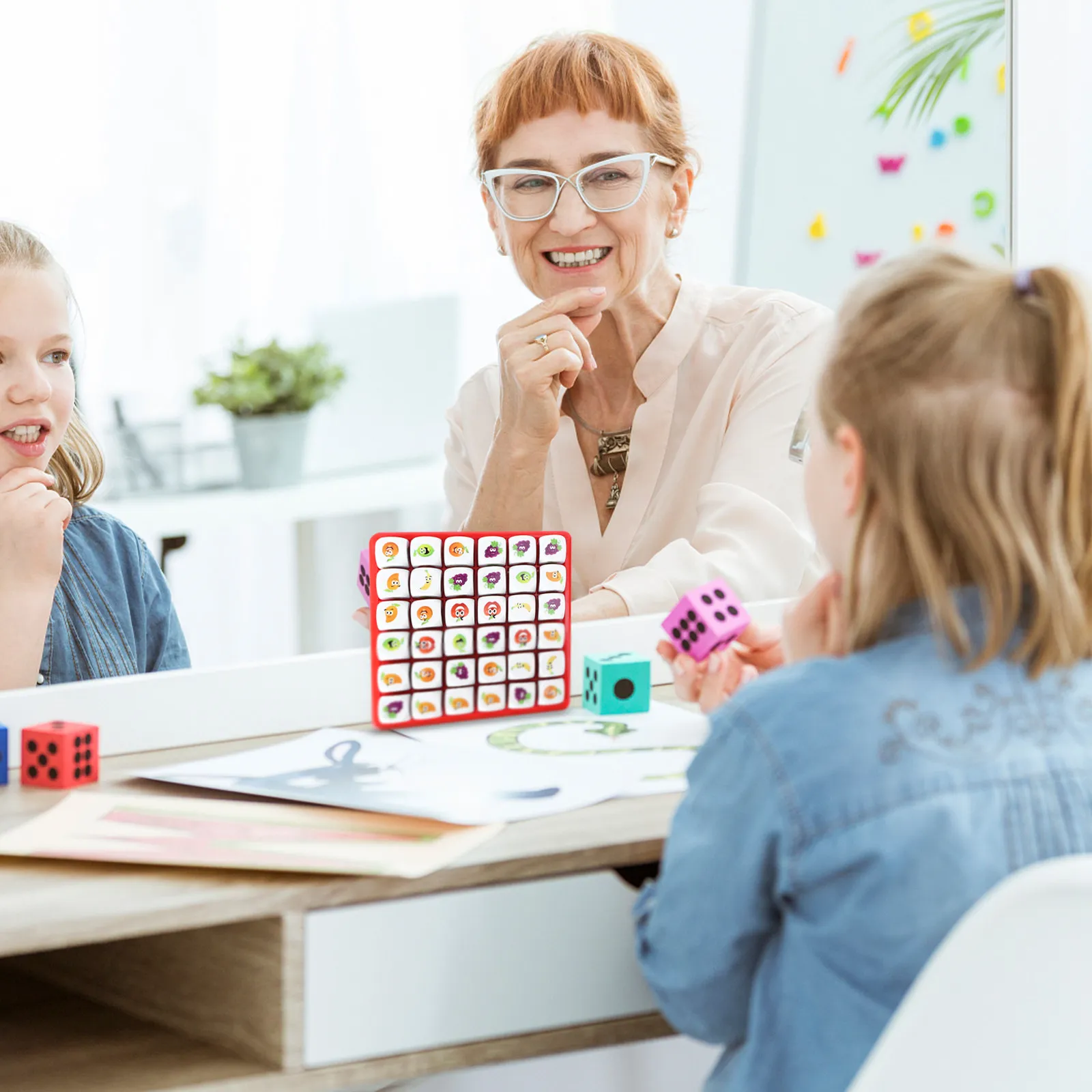 1Set Sudoku Game Fruit Style Educational Board for Kids Family Interactive Logical Puzzle Game Gift Fruit Sudoku
1Set Sudoku Game Fruit Style Educational Board for Kids Family Interactive Logical Puzzle Game Gift Fruit Sudoku