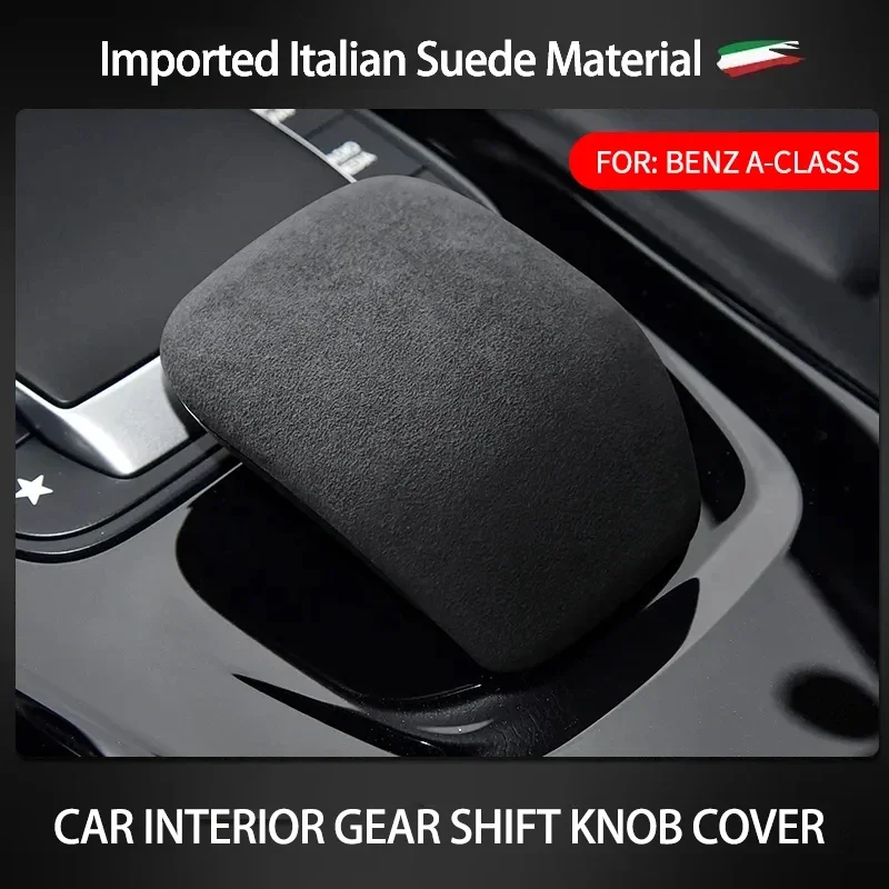 For Mercedes-Benz A-Class/CLA-Class/AMG 2019 to Present Alcan tara Gear Shift Knob Cove Car Gearshift Handle Protective Shell
For Mercedes-Benz A-Class/CLA-Class/AMG 2019 to Present Alcan tara Gear Shift Knob Cove Car Gearshift Handle Protective Shell