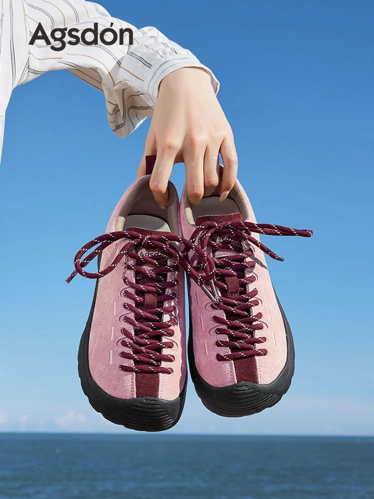 Agsdon Women's Outdoor Climbing Shoes Breathable Thin Sole Casual Sports Sneakers Summer New Style Fashionable Comfortable
Agsdon Women's Outdoor Climbing Shoes Breathable Thin Sole Casual Sports Sneakers Summer New Style Fashionable Comfortable