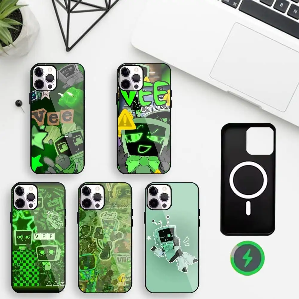 Edgy Dandy V-Vee Phone Case For iPhone17,16,15,14,13,12,Wireless charging protective case soft cover
Edgy Dandy V-Vee Phone Case For iPhone17,16,15,14,13,12,Wireless charging protective case soft cover