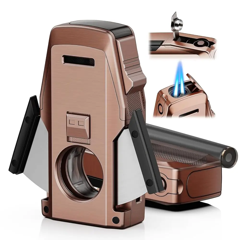 Ailexpress Recommendation - Torch Lighter with Holder, Adjustable Dual Jet Flame Windproof Lighters, All-in-One Butane Refillabl
Ailexpress Recommendation - Torch Lighter with Holder, Adjustable Dual Jet Flame Windproof Lighters, All-in-One Butane Refillabl
