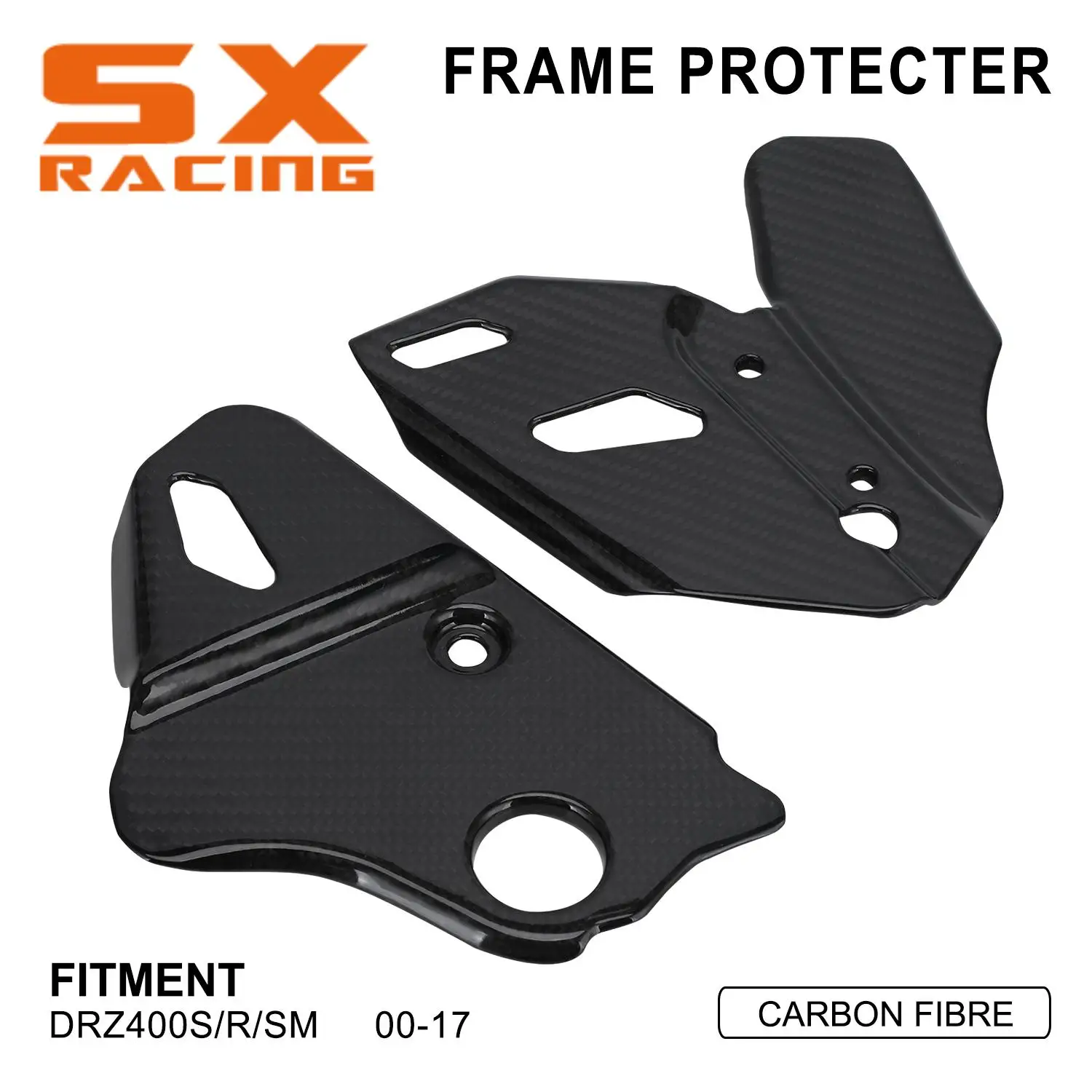 Funparts Motorcycle Durable Frame Guards Protector Carbon Fiber For SUZUKI DRZ400 DRZ400SM 2000 2001 2002 2003 2004 2005-2017
Funparts Motorcycle Durable Frame Guards Protector Carbon Fiber For SUZUKI DRZ400 DRZ400SM 2000 2001 2002 2003 2004 2005-2017