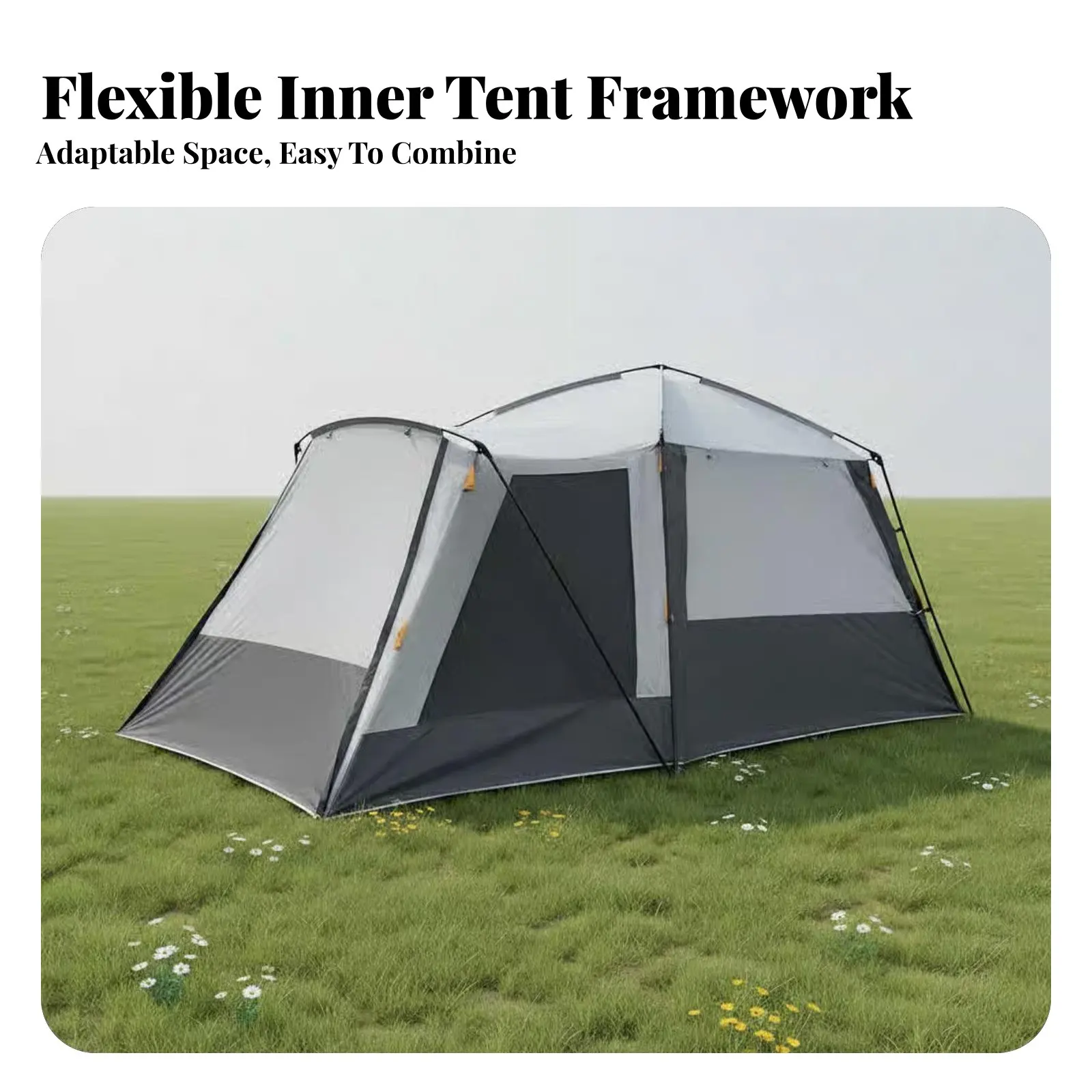 Палатка-тент для внедорожника, тоннельный дизайн, укрытие для кемпинга, одна спальня и гостиная, водонепроницаемая, из утолщенной ткани Оксфорд, подходит для установки на автомобиль
Палатка-тент для внедорожника, тоннельный дизайн, укрытие для кемпинга, одна спальня и гостиная, водонепроницаемая, из утолщенной ткани Оксфорд, подходит для установки на автомобиль