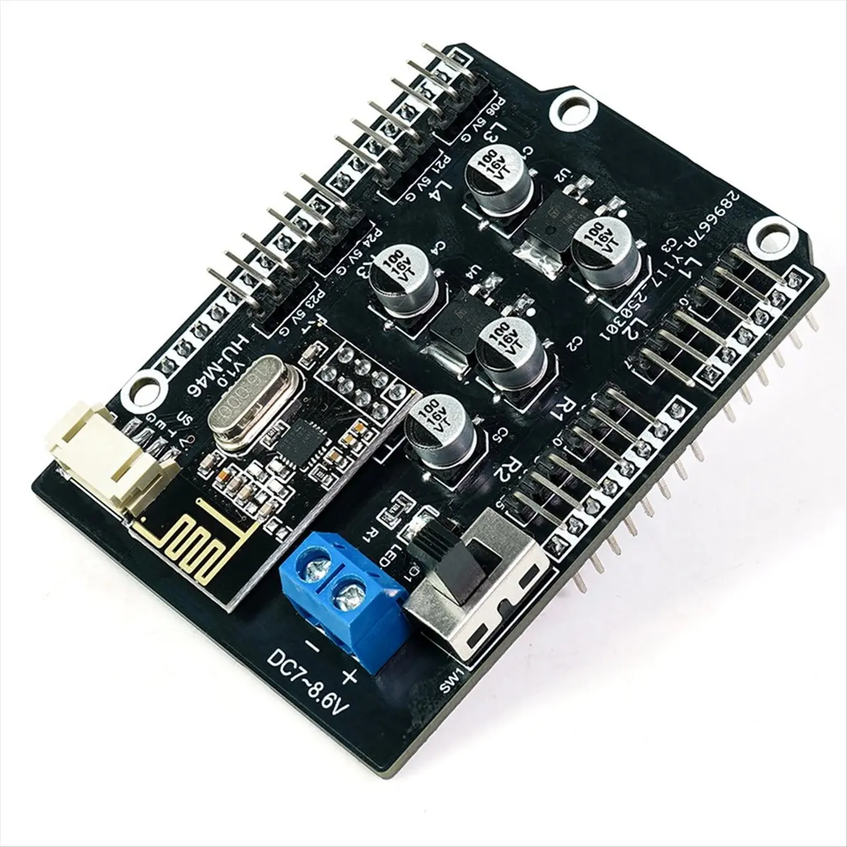 A26Z 8 Channel PWM Servo Drive Expansion Board Robot Arm Control Onboard 2.4G Receiver with 2.4G Remote Control
A26Z 8 Channel PWM Servo Drive Expansion Board Robot Arm Control Onboard 2.4G Receiver with 2.4G Remote Control