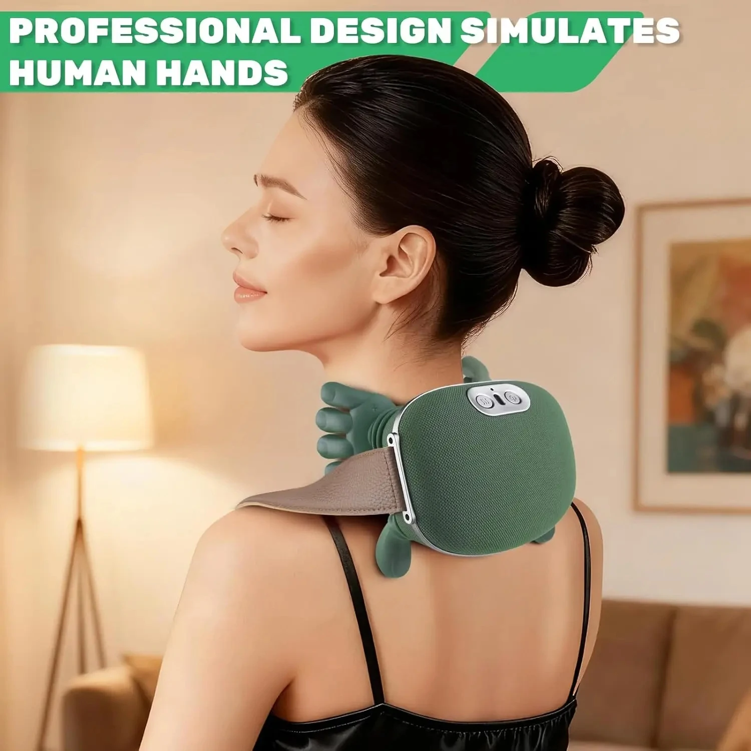 N7 Neck massager for relief deep tissue Portable Shiatsu Neck and Back Massager, Simulated Human Hand Design for Relief
N7 Neck massager for relief deep tissue Portable Shiatsu Neck and Back Massager, Simulated Human Hand Design for Relief