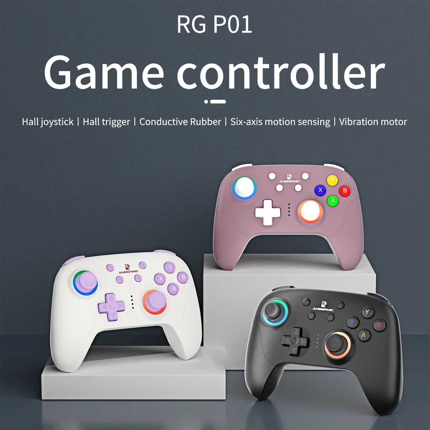 Wireless Bluetooth Dual Hall Game Handle The Third Mock Examination Connection With Vibration Motor Multi Platform Support
Wireless Bluetooth Dual Hall Game Handle The Third Mock Examination Connection With Vibration Motor Multi Platform Support