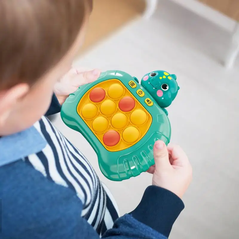 Handheld Pop Game Toy Push Bubble Stress Toy Game Machine Sensory Toys Travel Games Light-up Pop Toy for Children Indoor Outdoor
Handheld Pop Game Toy Push Bubble Stress Toy Game Machine Sensory Toys Travel Games Light-up Pop Toy for Children Indoor Outdoor