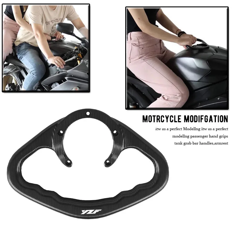 Для YZF YZF-R1/R3/R6 1998-2018 2019 2020 аксессуары для мотоциклов, пассажирские поручни с ЧПУ, поручни для бака, подлокотник 
Для YZF YZF-R1/R3/R6 1998-2018 2019 2020 аксессуары для мотоциклов, пассажирские поручни с ЧПУ, поручни для бака, подлокотник