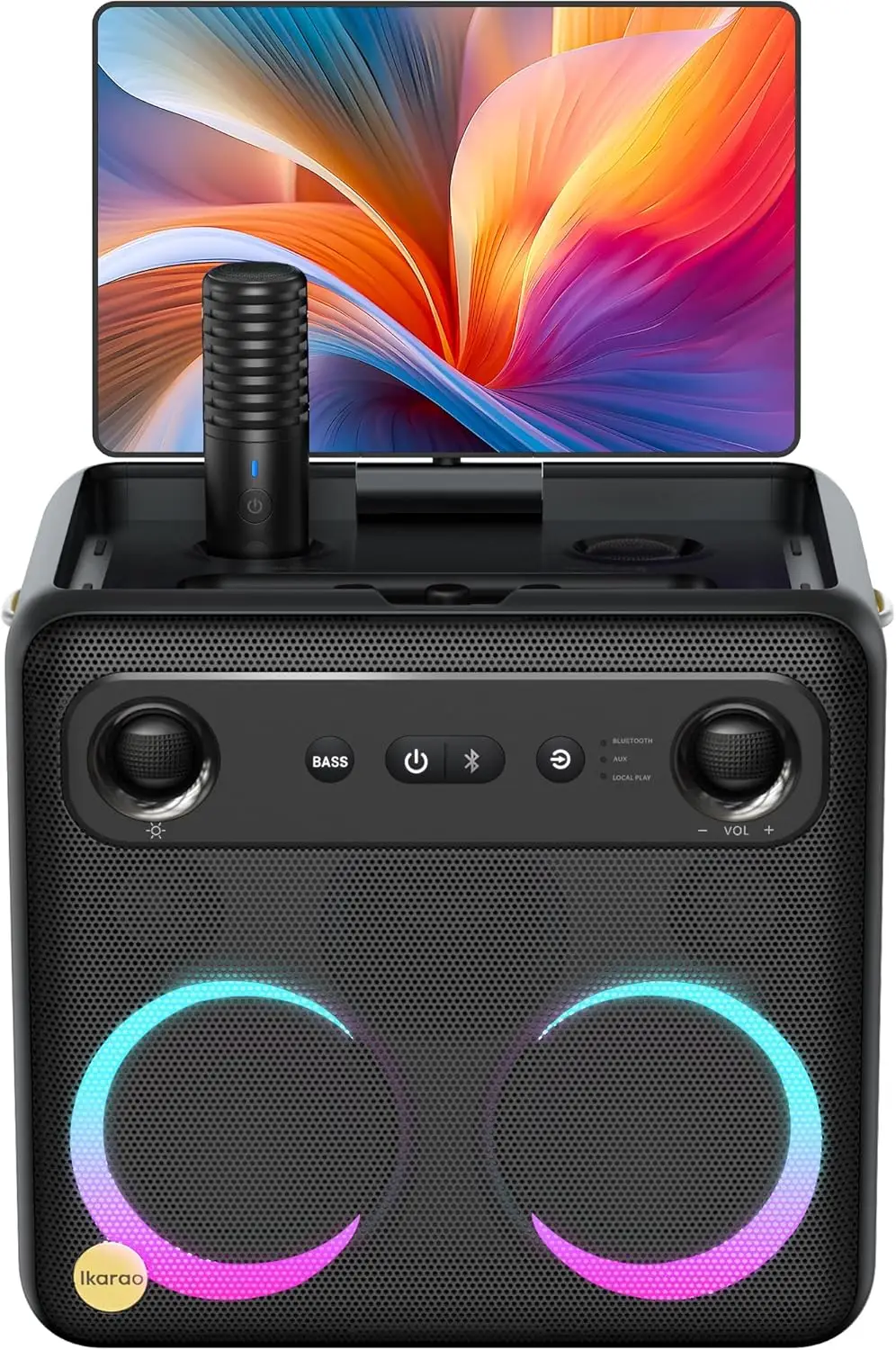 Smart Karaoke Machine for Adults - with Lyrics Display, 32GB Karaoke Tablet, 2 Wireless Mics, Professional Karaoke System, 300W
Smart Karaoke Machine for Adults - with Lyrics Display, 32GB Karaoke Tablet, 2 Wireless Mics, Professional Karaoke System, 300W