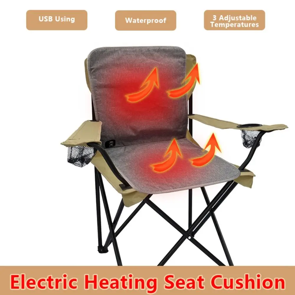 with 3 Adjustable Temperatures Heated Seat Cushion Waterproof USB Heating Chair Backrest Heated Mat Electric Heating Seats Pad
with 3 Adjustable Temperatures Heated Seat Cushion Waterproof USB Heating Chair Backrest Heated Mat Electric Heating Seats Pad