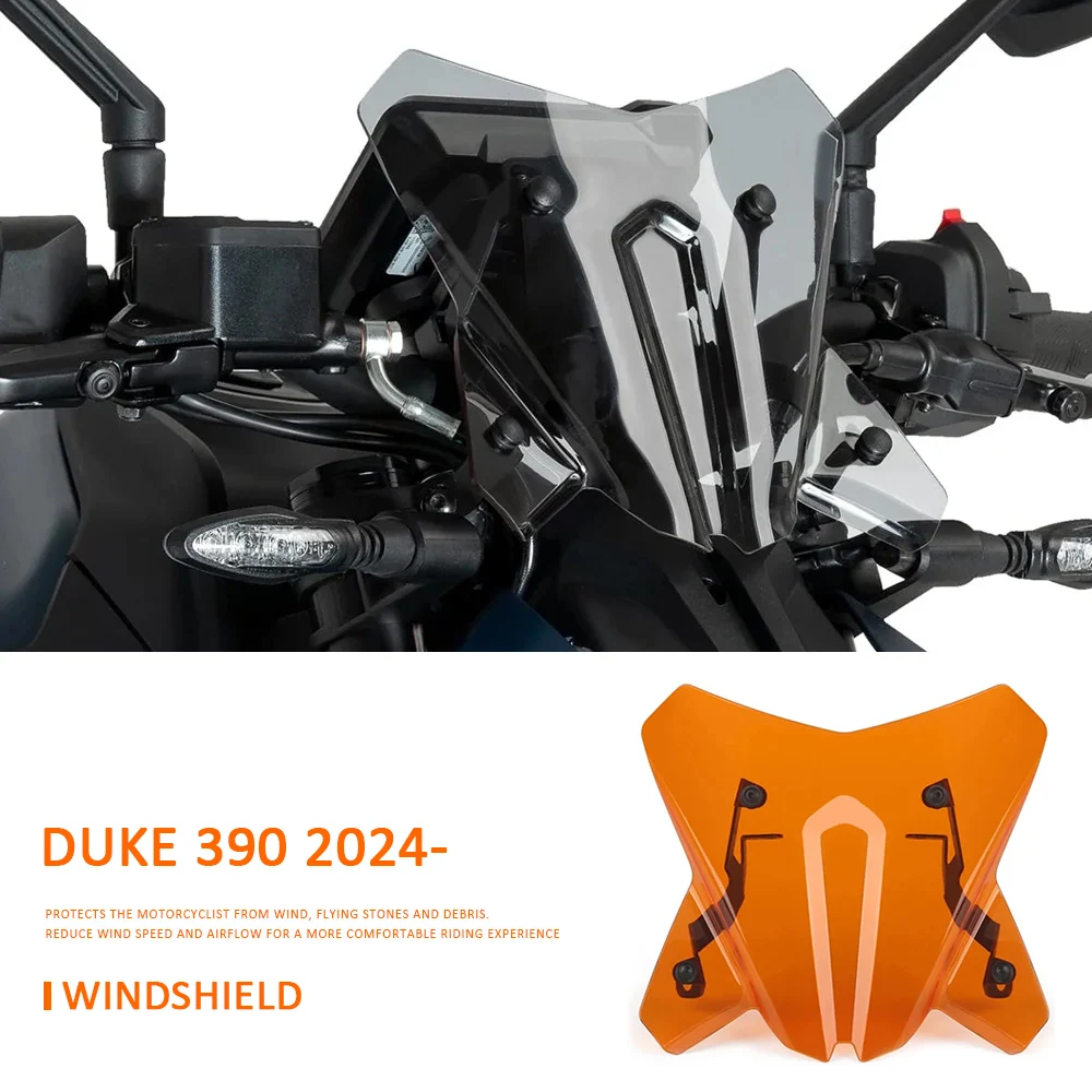 Sport Windshield WindScreen Visor Viser Kit For 125 Duke 390 Duke New Motorcycle Accessories 125 390 DUKE 2024 2025
Sport Windshield WindScreen Visor Viser Kit For 125 Duke 390 Duke New Motorcycle Accessories 125 390 DUKE 2024 2025
