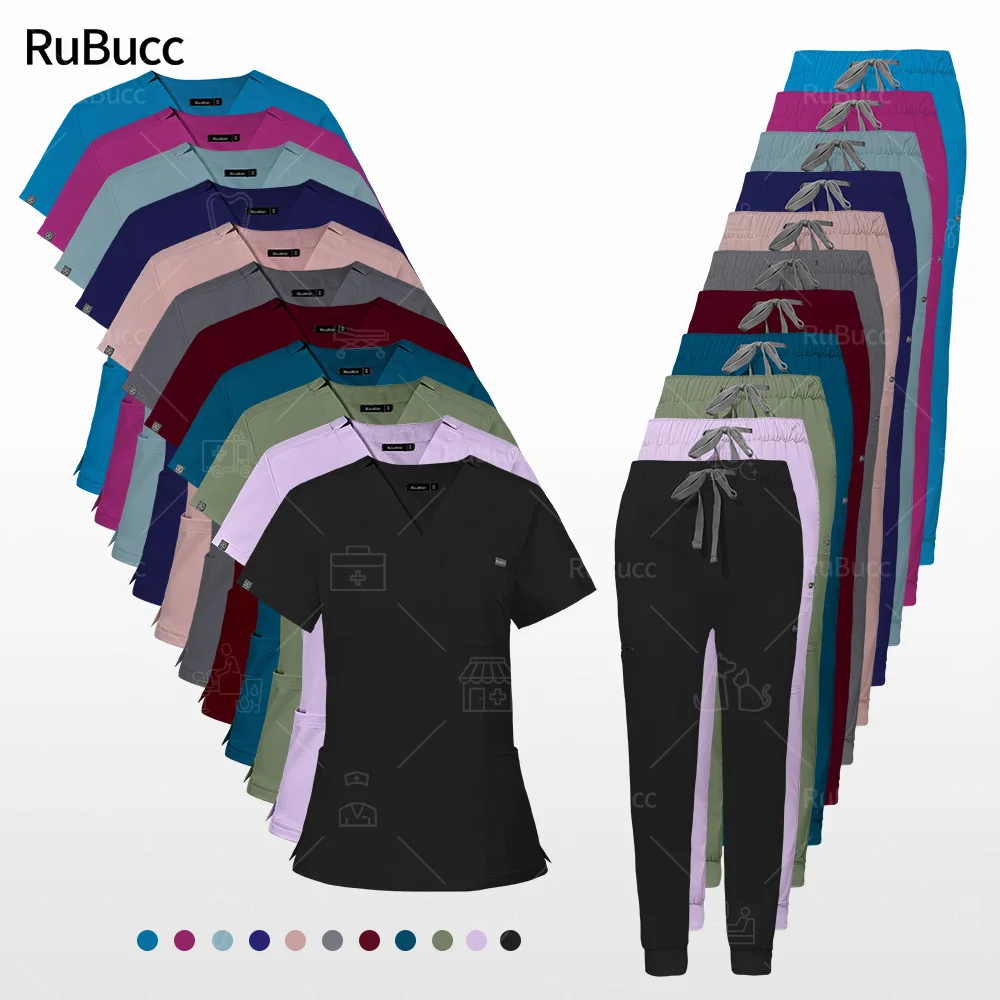 Nurse Accessories Surgical Medical Uniform Women Hospital Scrub Jogger Suits Dental Clinic Work Clohtes Beauty Salon Spa Uniform
Nurse Accessories Surgical Medical Uniform Women Hospital Scrub Jogger Suits Dental Clinic Work Clohtes Beauty Salon Spa Uniform