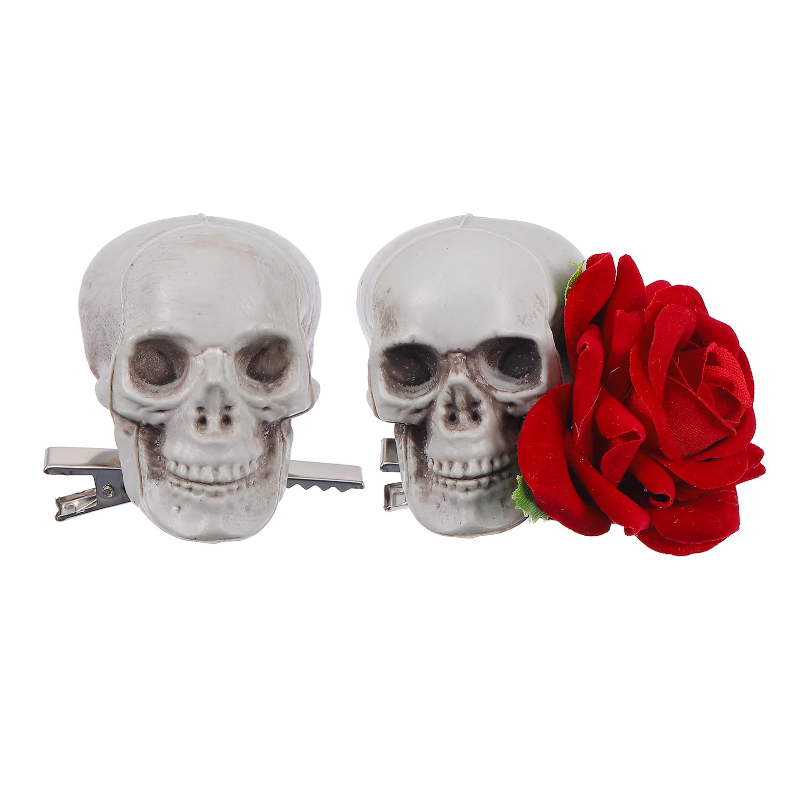 2 Pcs Halloween Hair Clips Hairpin Girl Skull Headdress Festival Supplies Party Jewelry Wigs
2 Pcs Halloween Hair Clips Hairpin Girl Skull Headdress Festival Supplies Party Jewelry Wigs