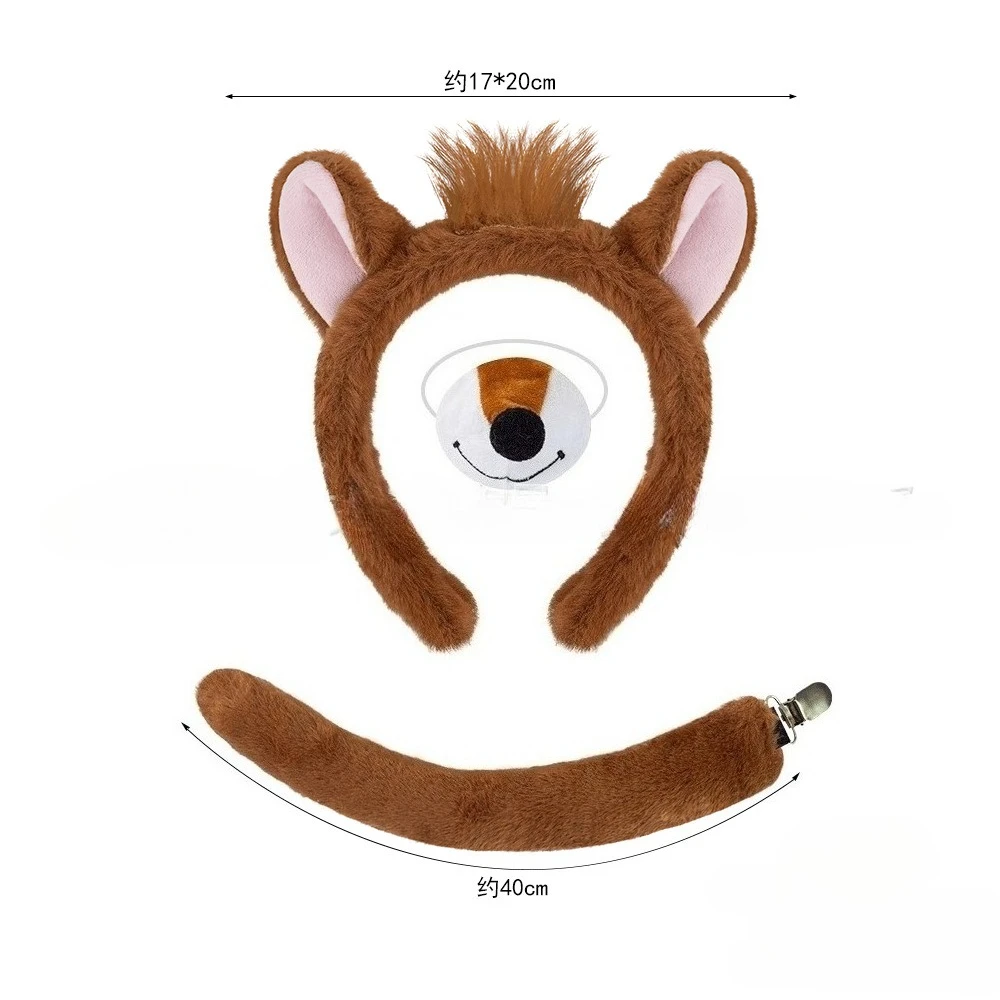 Halloween Chipmunks Costume Accessories Animal Ears Headband Tail Nose Skirt Tutu Cosplay Birthday Decorations
Halloween Chipmunks Costume Accessories Animal Ears Headband Tail Nose Skirt Tutu Cosplay Birthday Decorations