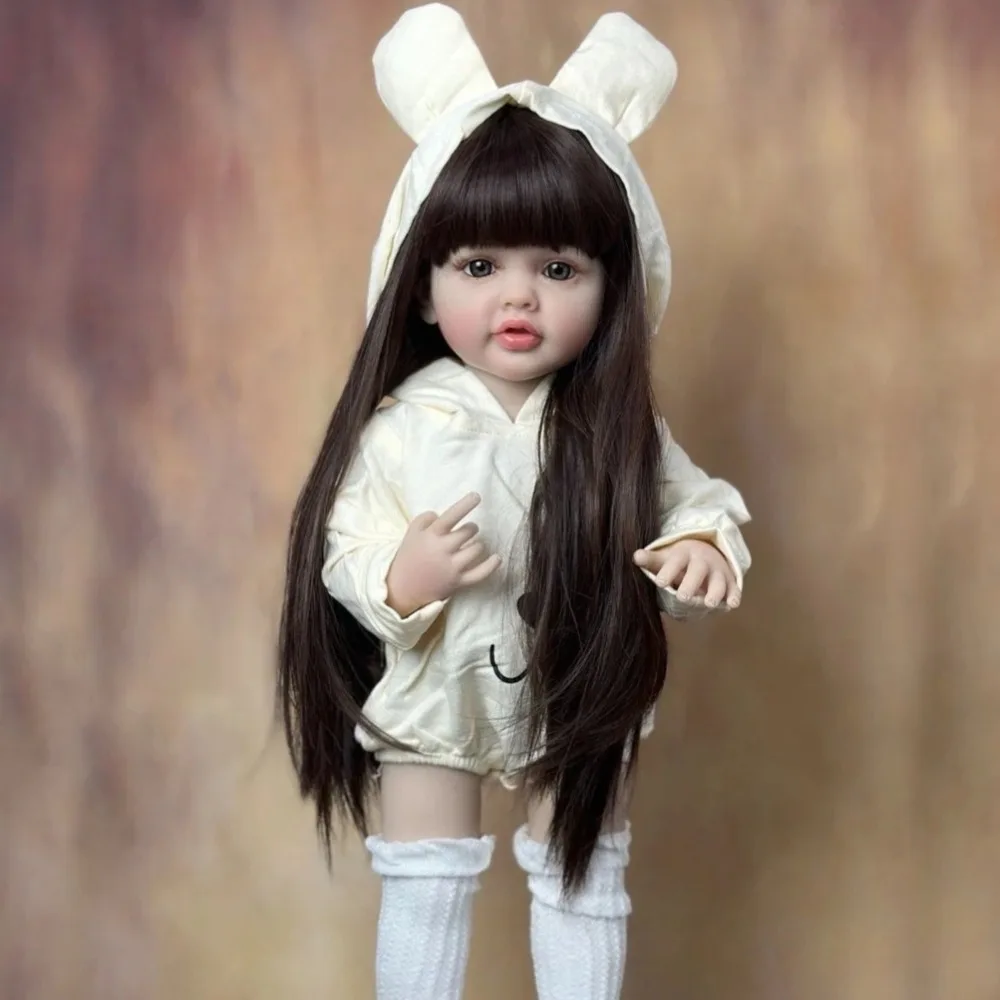 BZDOLL 55 CM 22 Inch Full Vinyl Princess Reborn Doll, Lifelike Toy Gifts for 3+ Kids with Bottle & Pacifier
BZDOLL 55 CM 22 Inch Full Vinyl Princess Reborn Doll, Lifelike Toy Gifts for 3+ Kids with Bottle & Pacifier