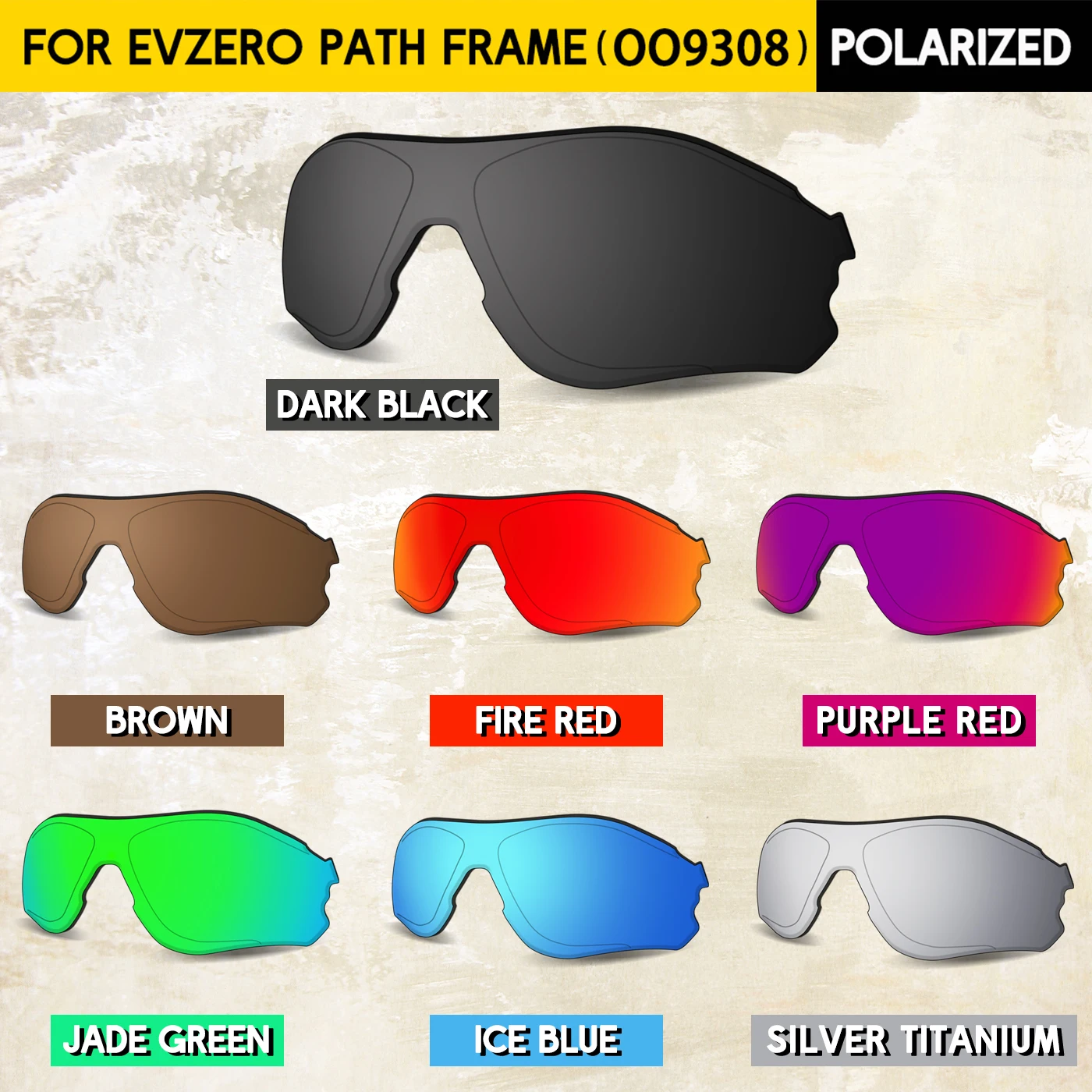 Поляризованные сменные линзы для солнцезащитных очков Oakley EVZero Path OO9308 – устойчивые к царапинам
Поляризованные сменные линзы для солнцезащитных очков Oakley EVZero Path OO9308 – устойчивые к царапинам