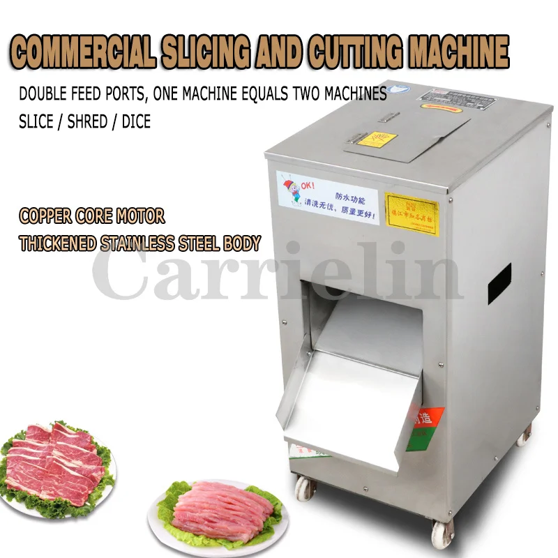 Multifunctional Double Cutter Meat Mincer Machine Grinder Commercial Cabinet Microtome Electric Shredding Vegetable S.Steel
Multifunctional Double Cutter Meat Mincer Machine Grinder Commercial Cabinet Microtome Electric Shredding Vegetable S.Steel