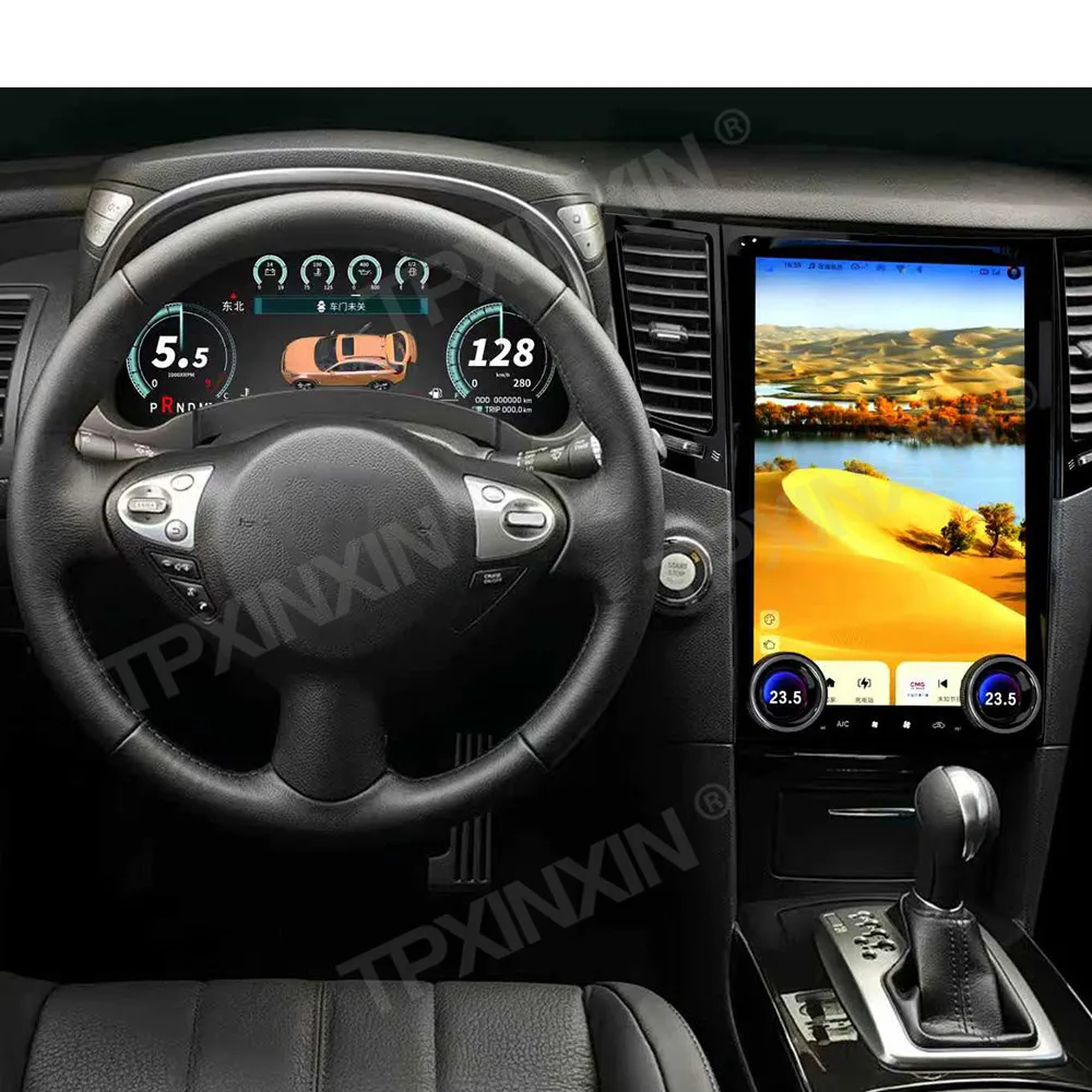 Linux system Carplay For Infiniti FX35 FX37 FX45 FX50 QX70 2009~2016 Dashboard Panel Speed Meters Support Carplay Delivery
Linux system Carplay For Infiniti FX35 FX37 FX45 FX50 QX70 2009~2016 Dashboard Panel Speed Meters Support Carplay Delivery