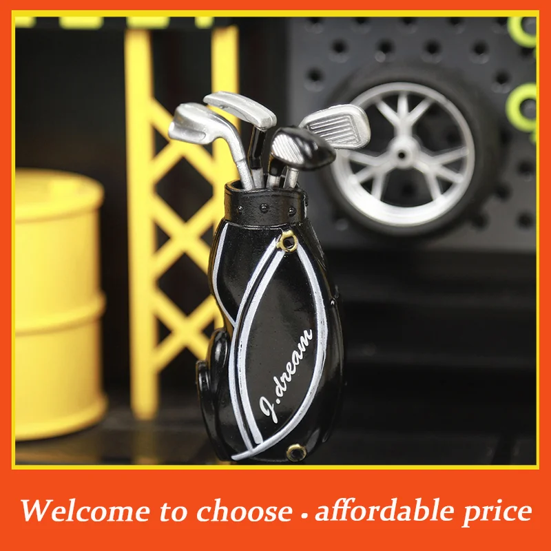 Xm For Doll House Decoration Dollhouse Miniature Accessories Miniature Scene Model Microlandscape Mini Golf Clubs With Bag Model
Xm For Doll House Decoration Dollhouse Miniature Accessories Miniature Scene Model Microlandscape Mini Golf Clubs With Bag Model