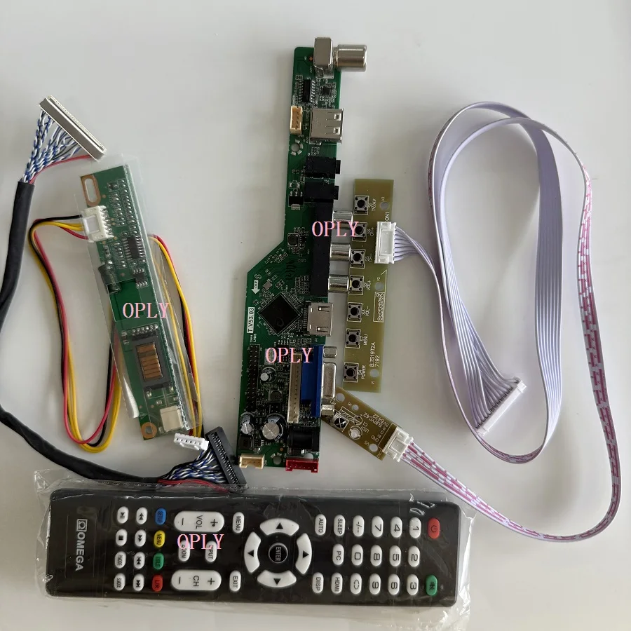 Плата контроллера телевизора, HDMI-совместимый комплект AV VGA USB RF для LP141WX3 LP141WX3-TLB1 1280X800 14,1-дюймовый ЖК-экран, светодиодный монитор, DIY
Плата контроллера телевизора, HDMI-совместимый комплект AV VGA USB RF для LP141WX3 LP141WX3-TLB1 1280X800 14,1-дюймовый ЖК-экран, светодиодный монитор, DIY